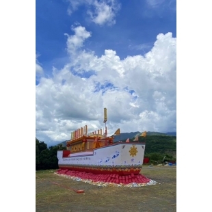 113年日本水陸法會在臺灣妙通寺化華藏法船